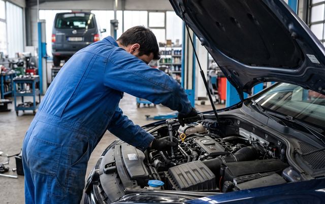 falsch getankt Reparatur – KI-generiertes Symbolbild